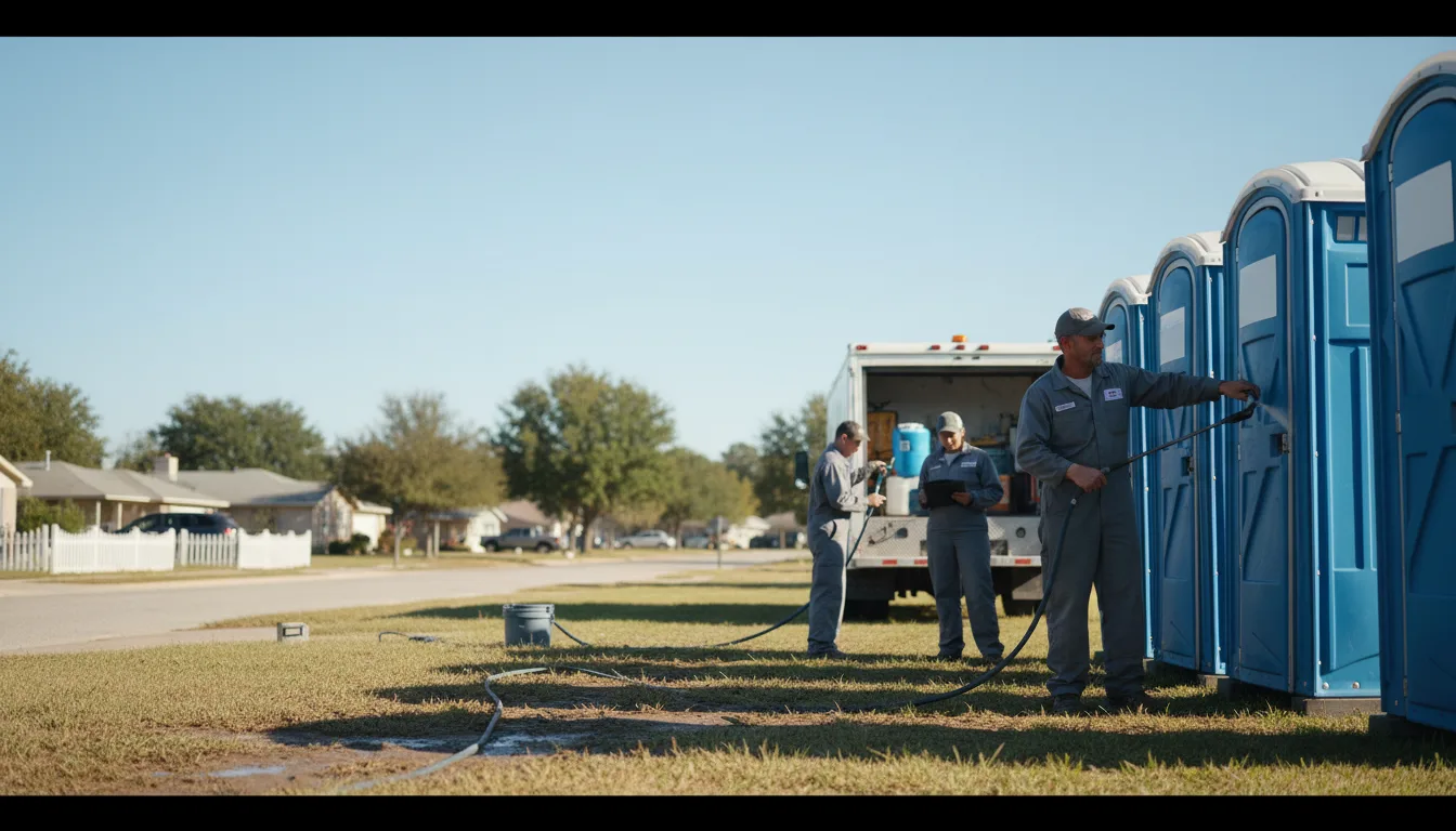 Long-Term Portable Toilet Rental in West Jefferson, OH near me